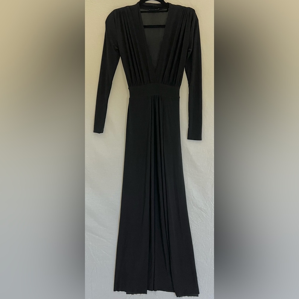 Fashion Nova Classic Black Long Sleeve Dress